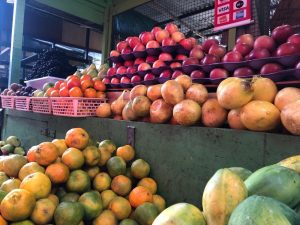 Consumidores podem encontrar variedade de frutas, legumes e verduras no Parque Rio Branco. Foto: João Ferro/Ascom Semtabes