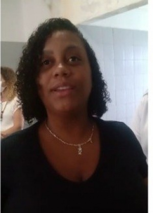 Thayná Nascimento Gomes, gestante e usuária dos serviços da unidade. Foto: Foto: Foto: USF Dr. Jorge David Nasser
