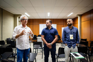 Representantes da Semurb comandaram debates sobre a política ambiental. Foto: Alisson Frazão/Secom Maceió