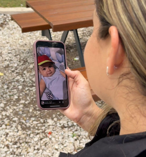 Renata Keila vê a maternidade como a maior missão de sua vida. Foto: Polyana Lima/Ascom SEMSC