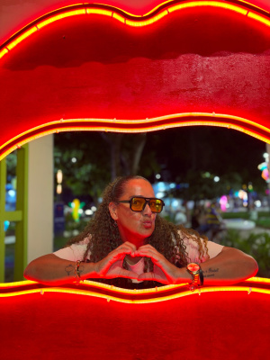 Mércia Carvalho garantiu: "Maceió é o melhor São João do Nordeste". Foto: Cortesia