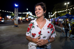 Ariane Moraes veio do Rio de Janeiro para prestigiar o evento. Foto: Secom Maceió