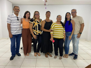 Técnicos da Vigilância Epidemiológica orientam equipes sobre notificações, monitoramento e fluxos de trabalho. Foto: Ascom SMS