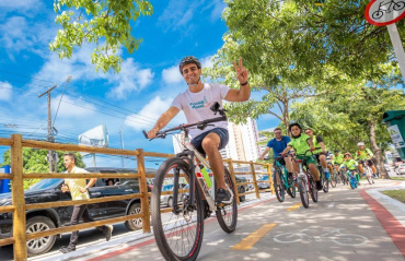 Prefeitura de Maceió inaugura ciclovia da Avenida Fernandes Lima e beneficia 300 mil pessoas