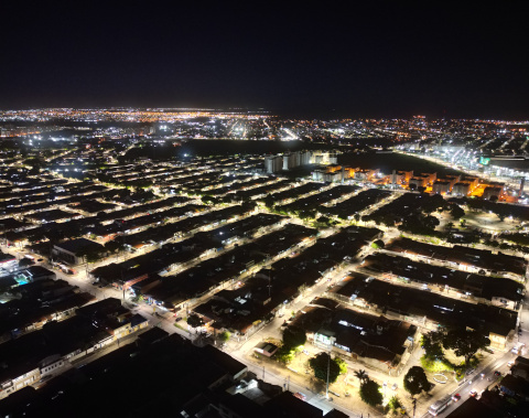 Maceió tem 16 bairros com rede de iluminação 100% LED