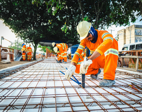 Infraestrutura gera cerca de mil empregos diretamente nas obras de Maceió