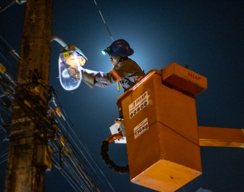 Maceió realizou mais de 3.700 manutenções da iluminação pública em janeiro