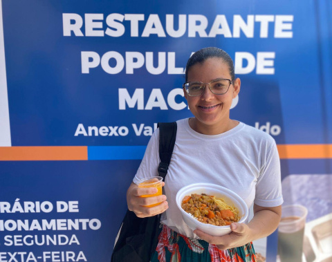 Pontos do pague e leve do Restaurante Popular estarão fechados no feriado do Dia do Servidor