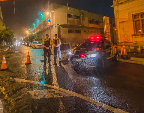 Departamento de Trânsito alerta condutores sobre riscos de chuvas fortes