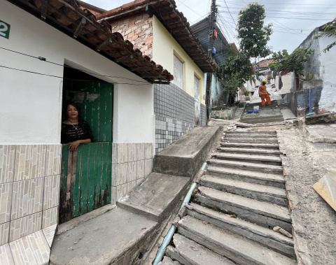 Moradores do Bolão vão receber novo espaço de lazer pelo Brota na Grota