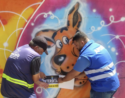 Segurança Cidadã interdita parque de diversões ilegal no Benedito Bentes
