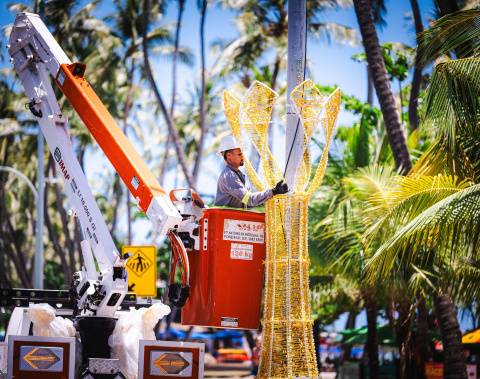 Prefeitura de Maceió inicia instalação da decoração natalina