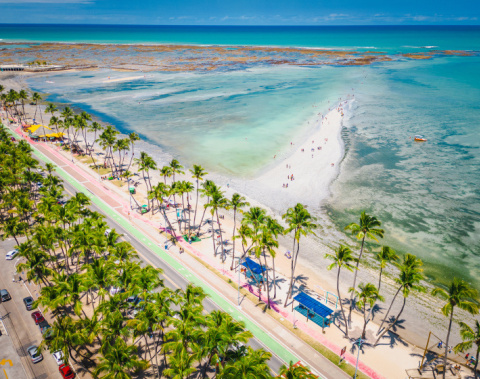 Maceió é o 3º destino mais buscado do Brasil para as férias de julho, aponta pesquisa da Decolar