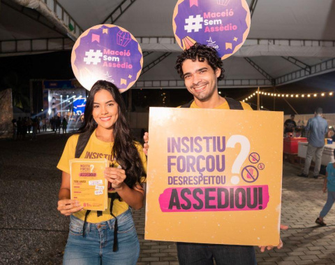 Prefeitura leva campanha Maceió Sem Assédio para todos os polos do São João 2023