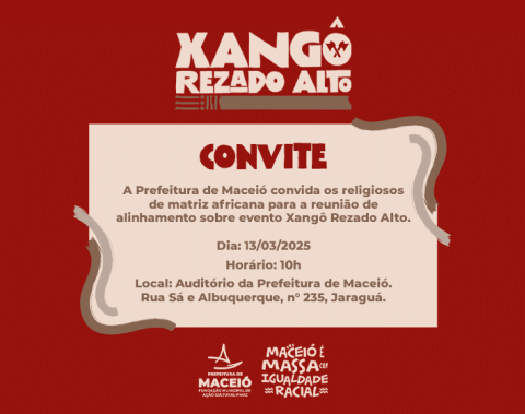 FMAC reúne religiosos de matriz africana para organizar o Xangô Rezado Alto