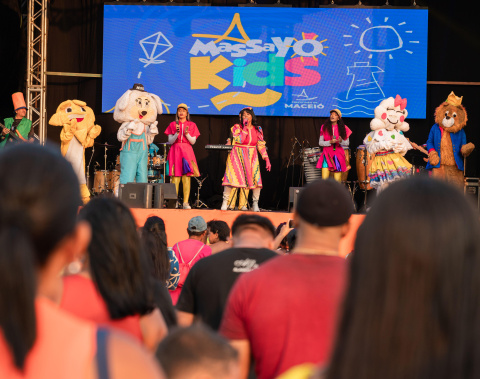 Festival Massayó Kids marcou fim de semana com alegria, diversão e brincadeiras