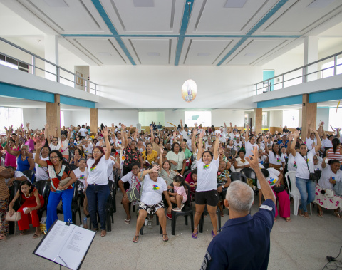 Desenvolvimento Social promove 1º Encontro de Mulheres do Serviço de Convivência