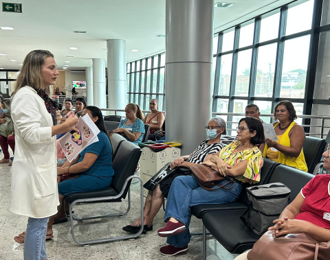 Hospital da Cidade leva ações do Janeiro Branco para pacientes e colaboradores