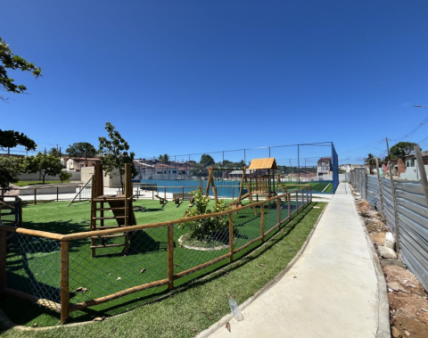 Construção e revitalização de áreas de lazer renovam o Benedito Bentes