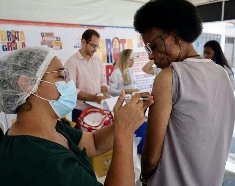 Brota na Grota leva vacinação contra a Influenza para o Tabuleiro