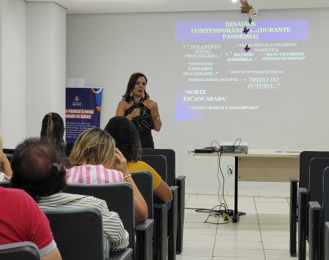 Profissionais da Prefeitura de Maceió participam de seminário sobre saúde mental na adolescência