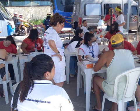 Saúde realiza mais de mil testes rápidos no fim de semana