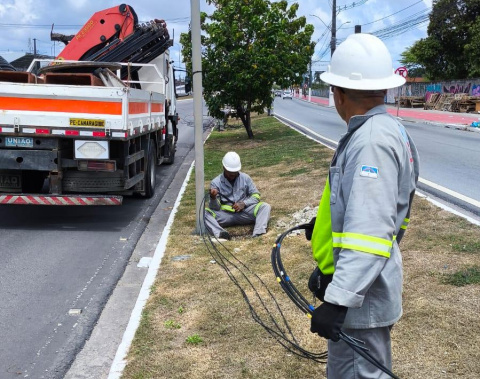 Novo furto de cabeamentos no viaduto da antiga PRF gera prejuízo de cerca de R$ 500 mil