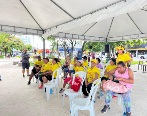 Saúde abre campanha de prevenção ao câncer do colo de útero no Parque do Centenário