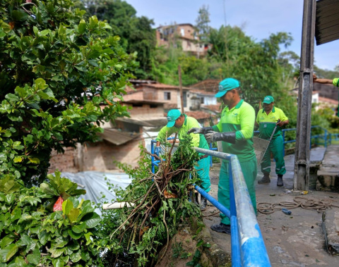 Alurb realiza ações preventivas de limpeza e educação ambiental em Maceió