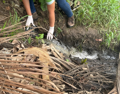 Semurb autua empreendimento hoteleiro em Ipioca por lançamento irregular de efluentes no Riacho das Lanchas