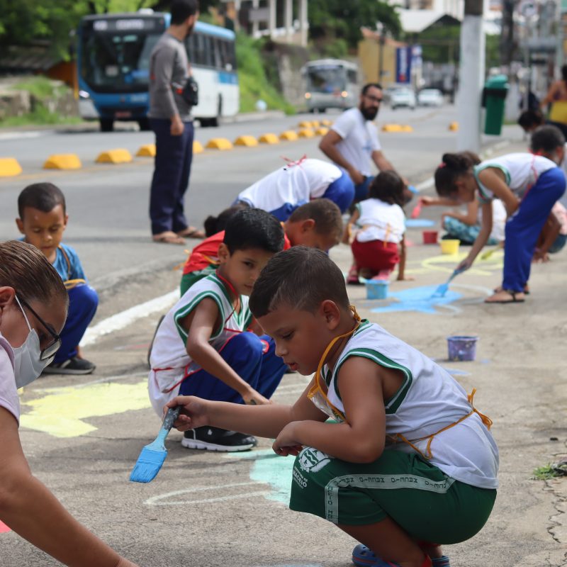 Prefeitura de Maceió  Educadores desenvolvem pinturas lúdicas para…