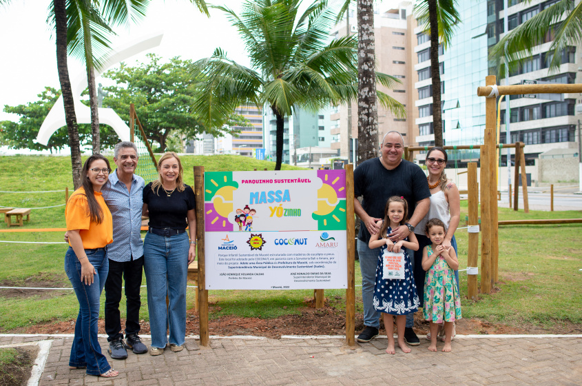 Equipamento foi construído com madeira de reflorestamento. Foto: Juliete Santos/Secom Maceió