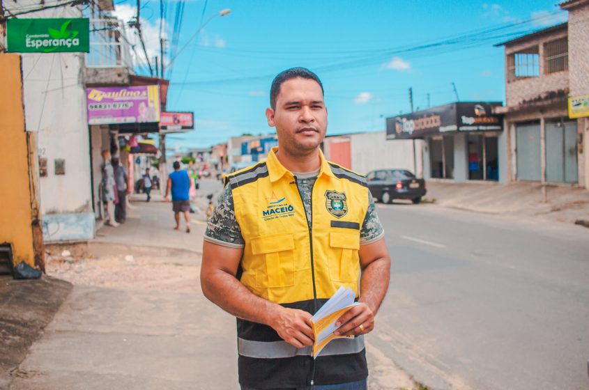 Coordenador de Educação para o Trânsito, Ricardo Duarte. Foto: Evinho Silva/Ascom SMTT