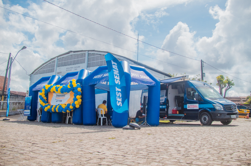 Atividade na SMTT fechou a semana do projeto "Transportando Saúde nas Cidades". Foto: Evinho Silva/Ascom SMTT