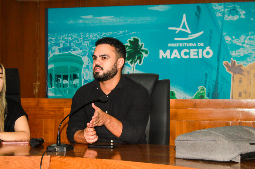 De acordo com o vice-presidente do CMCTI, Pedro Pinheiro, o edital do Sandbox MCZ vai dialogar com as especificidades de Maceió. Foto: Winicius Correia/ Ascom Sedciti