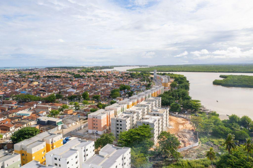 Parque da Lagoa conta com 1.776 apartamentos para as famílias maceioenses. Foto: Davysson Mendes/Secom Maceió