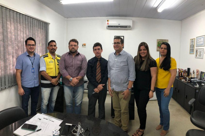 Reunião aconteceu na sede da SMTT. Foto: Ascom SMTT.