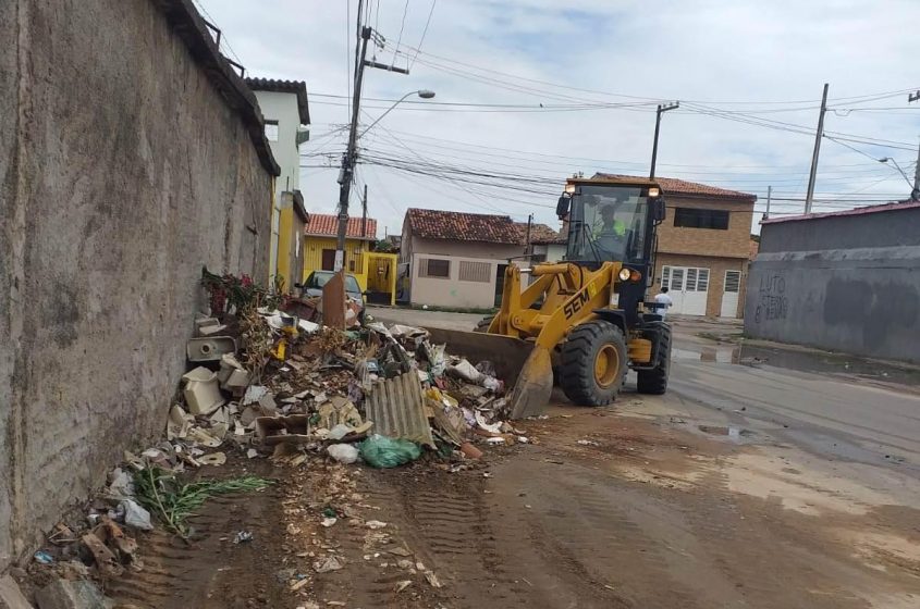 Prefeitura recolheu mais de 220 mil toneladas de lixo em pontos crônicos de descarte irregular. Foto: Ascom Sudes
