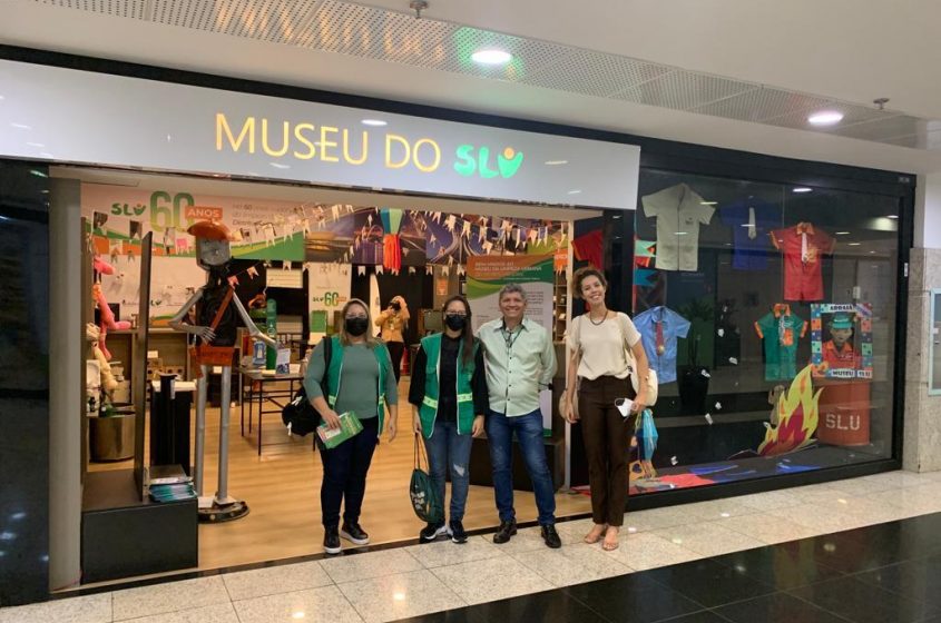 Museu da SLU mostra a história e avanços da limpeza urbana em Brasília.