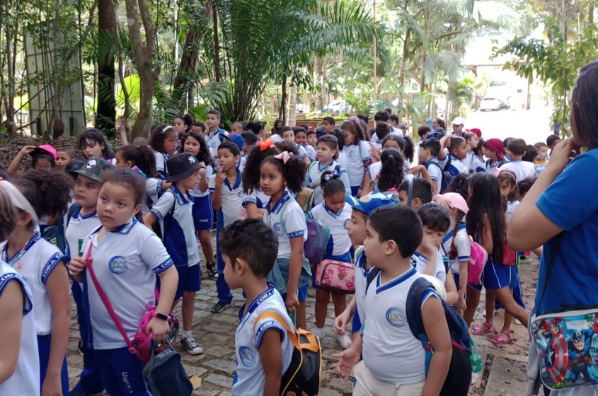 Mais de 25 escolas visitaram o parque no último mês. Foto: Ascom Sudes