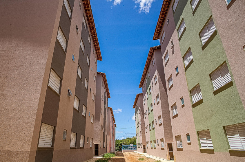 Apartamentos contam com cinco cômodos, sendo: sala, banheiro, cozinha/área de serviço e dois quartos. Foto: Secom Maceió