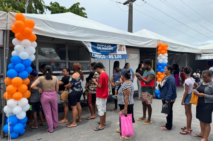 Refeições do Restaurante Popular são oferecidas a R$ 3,00. Foto: Ascom Segov