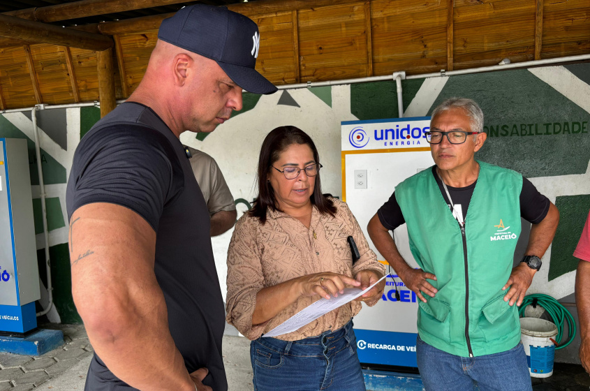 Visitante conheceu em detalhes o funcionamento do projeto. Foto: Thachyna Lorena/Ascom Alurb