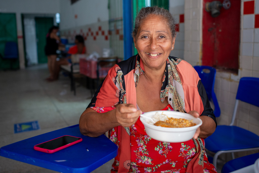 Abrigos forneceram as três refeições e lanches. Foto:Secom Maceió