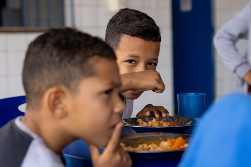 Gestão democrática garante alimentos com qualidade para os estudantes. Foto: Thony Nunes/Ascom Semed