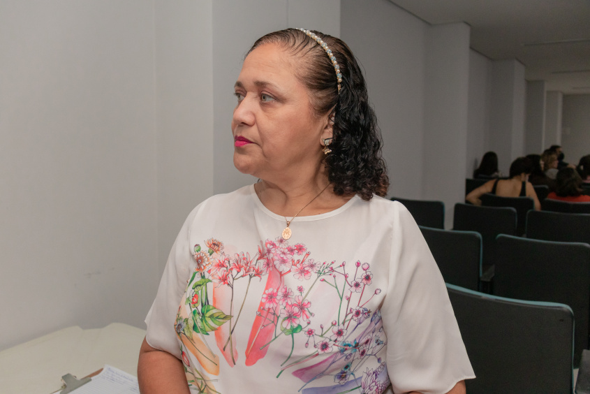 Ednalva Araújo é coordenadora da Atenção Primária. Foto: Victor Vercant