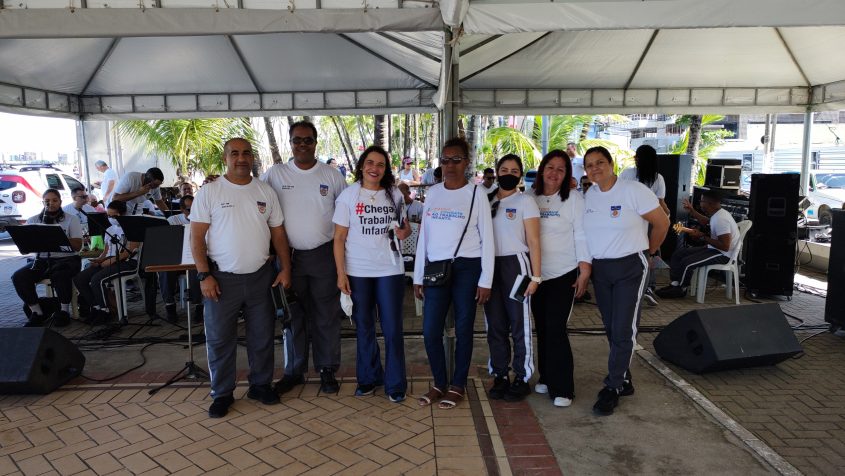 A ação contou com  apoio da Polícia Militar de Alagoas(PM/AL).Foto: Vanessa Napoleão/Ascom Semas