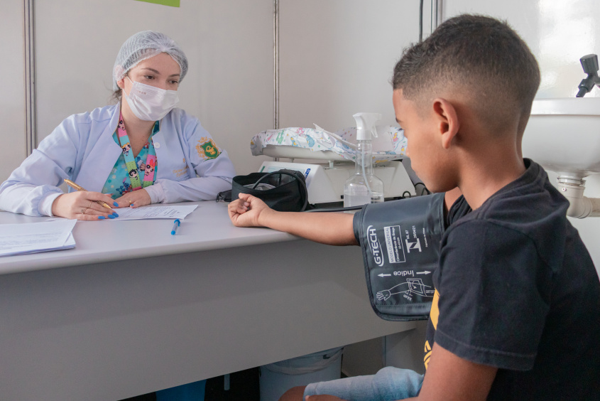 Serviços de Saúde Infantil serão oferecidos no Ouro Preto. Foto: Victor Vercant/ Ascom SMS