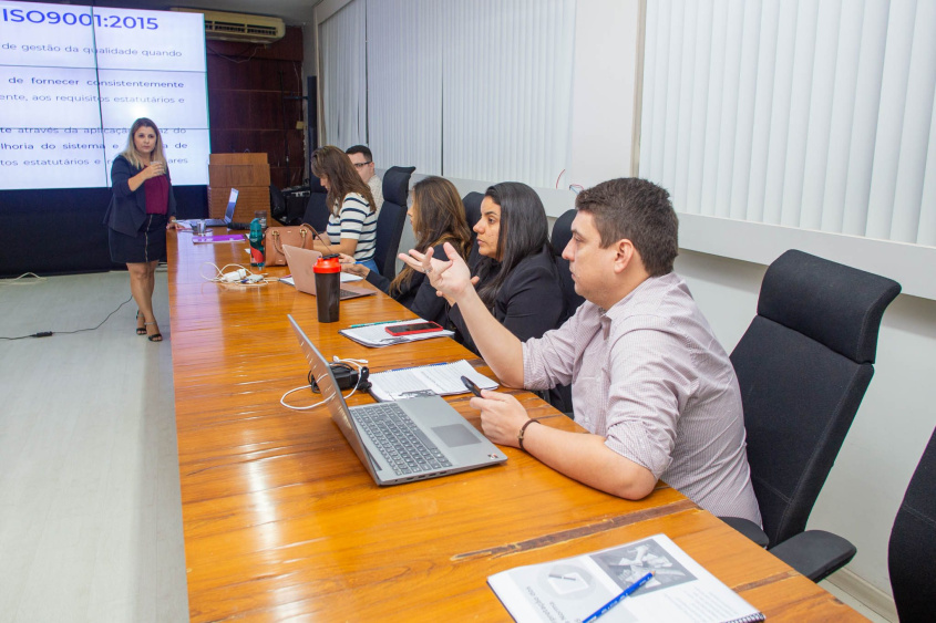 Servidores participaram de curso para a certificação ISO 9001, que atesta nível de excelência da gestão. Foto: Arquivo/Secom