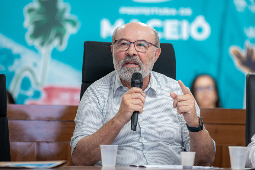 Luiz Romero Farias, secretário de Saúde de Maceió. Foto: Itawi Albuquerque - Secom Maceió
